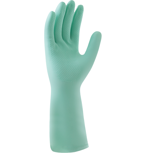 Luva Látex Forrada Cor Verde Mucambo Tamanho XG