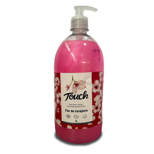 Sabonete Líquido Perolizado Flor de Cerejeira Touch 1 Litro Essenza