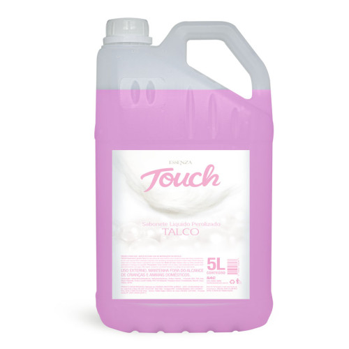 Sabonete Líquido Perolizado Talco 5 Litros Touch Essenza