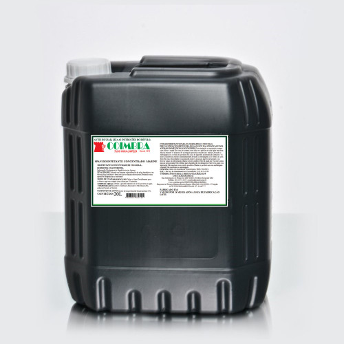 Span Desinfetante Concentrado Marine 20L preço por litro R$ 17,30