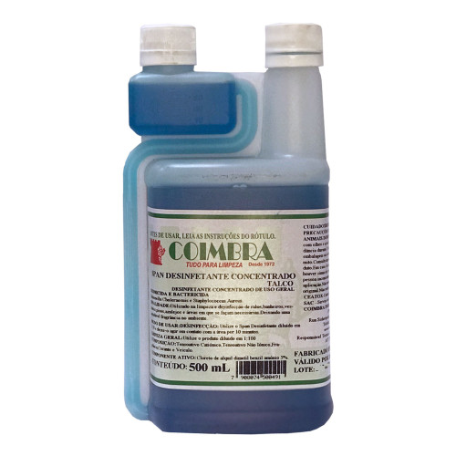 Span Desinfetante Concentrado Talco 500ml Com Dosador