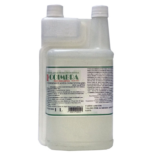 Span Desinfetante Concentrado Eucalipto Com Dosador 1 Litro
