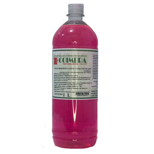 Span Desinfetante Concentrado Floral 1 Litro