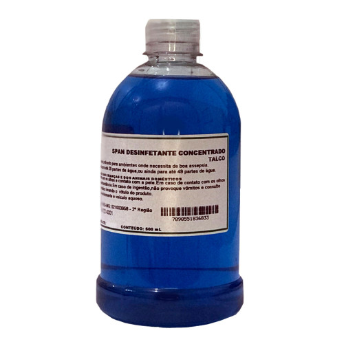 Span Desinfetante Concentrado Talco 500mL