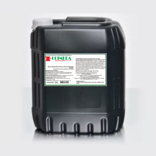 Span Desinfetante Concentrado Talco 20 Litros preço por litro R$ 17,30