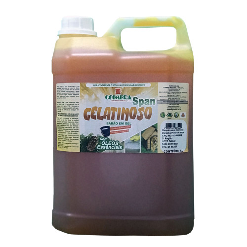 Span Gelatinoso 5 Litros Preço por litro R$ 20,60
